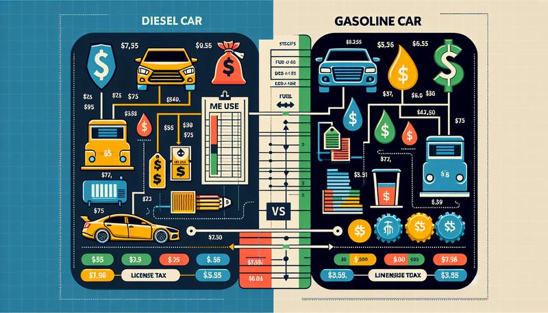 柴油車稅金全解析：牌照稅、燃料費與汽油車比較