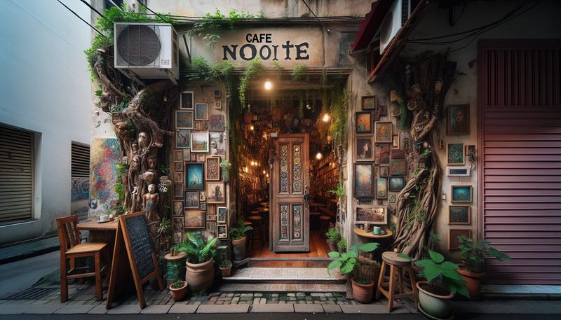 Cafe Noote：藝術與咖啡交織的文青秘境