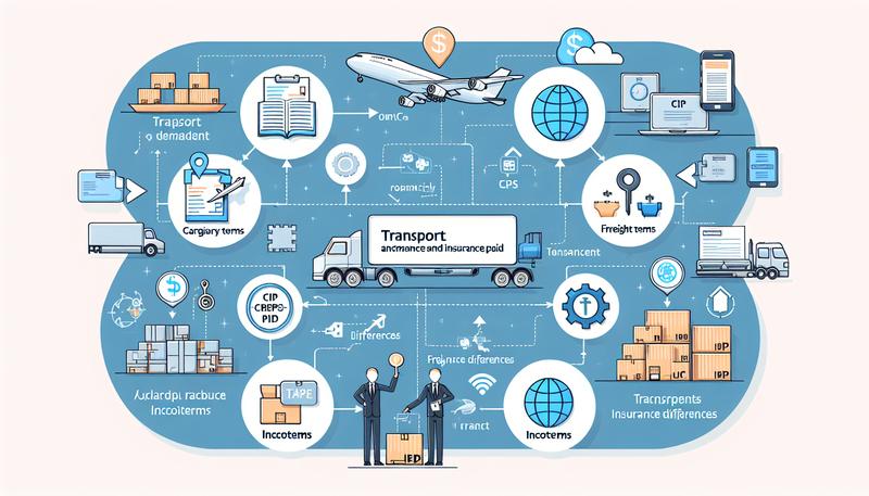 深入淺出了解 CIP 與常見運輸條款在運費與保險的差異