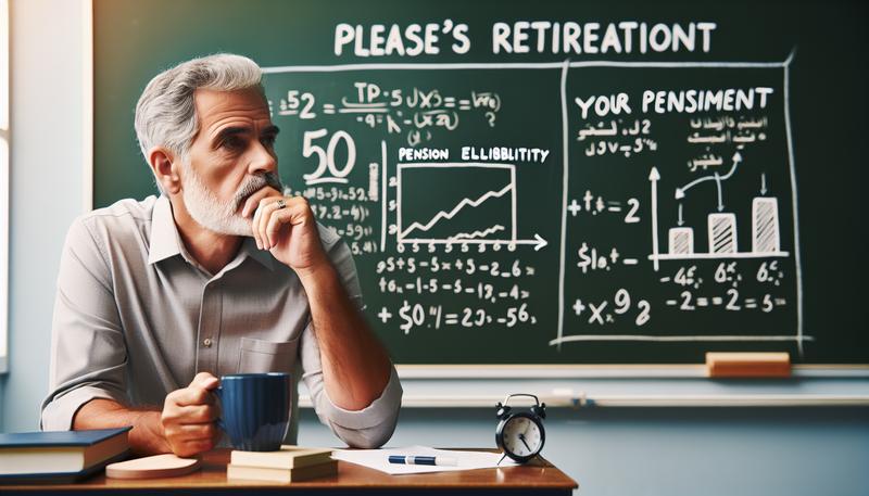 教師50歲真的能退休嗎？教師退休金表領多少一次算清楚