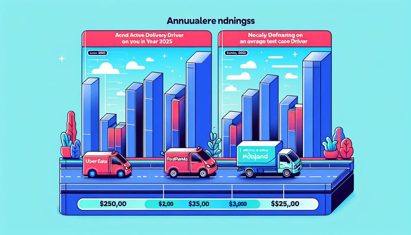 2025外送員薪水揭秘，Uber Eats vs. Foodpanda 哪個更好賺？現役司機實測收入