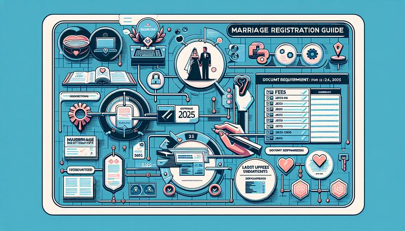 結婚登記懶人包：2025最新流程、文件、費用總整理！