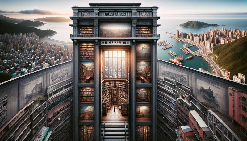 登上基隆塔！搭電梯直上港景第一排，在高空書店俯瞰百年港都