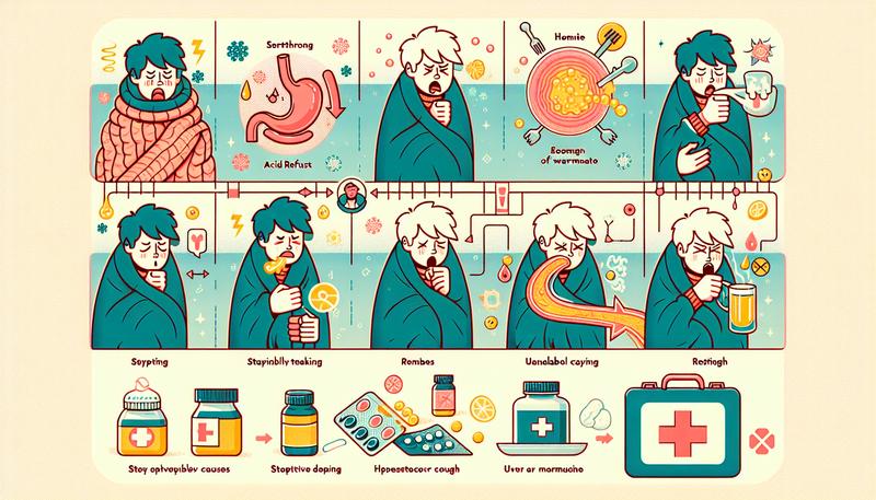 喉嚨癢是感冒還是胃食道逆流？醫師揭6大元兇，8招從根本解決咳不停！