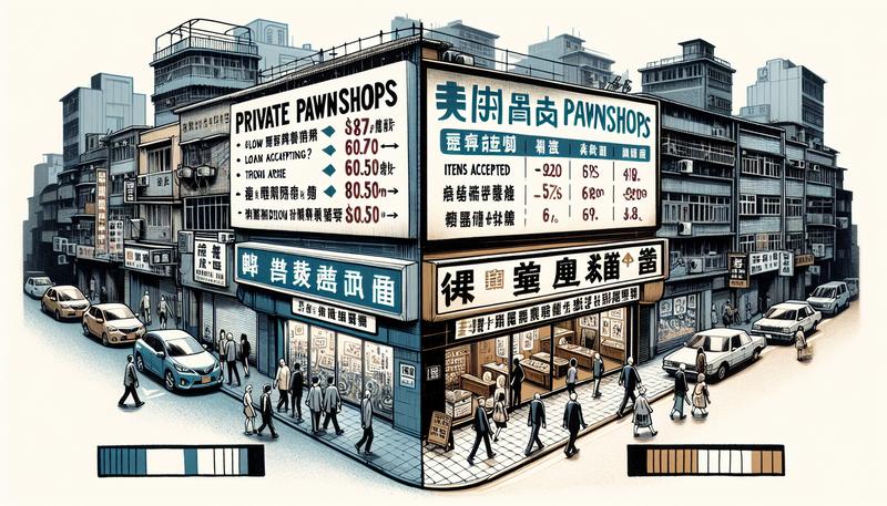 台北借錢大PK！公營當舖 vs. 民營當舖，利率、額度、優缺點一篇看懂