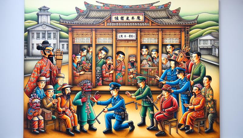 虎尾布袋戲館：當史豔文遇上百年警局，一窺台灣掌中戲的風雲歲月