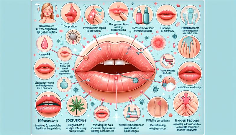 為何唇炎總是找上你？揪出9大隱藏兇手，從根源解決問題