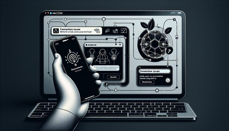 AnyDesk Mac連線黑畫面？秒懂 macOS 權限設定，告別遠端卡關！